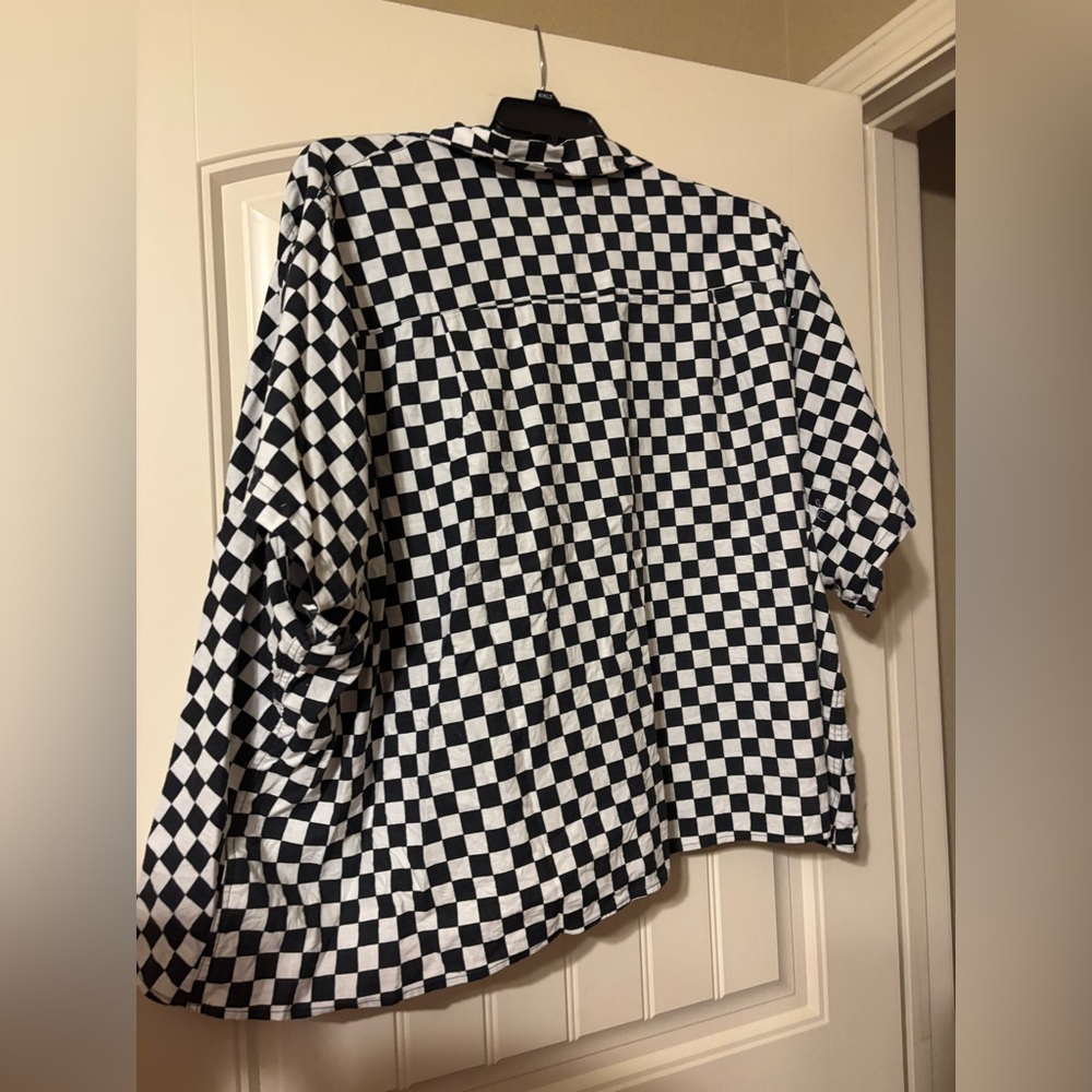 Wray Black and White Checkered Pant Set - Picture 4 of 10